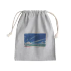 SAKURA スタイルの白い砂浜とビーチ Mini Drawstring Bag