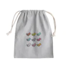 2step_by_Jrのチンキャットスター　カラフルバージョン Mini Drawstring Bag