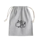 ことなり屋（仮）のマスクべこ Mini Drawstring Bag