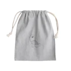 日本スピッツちぃ。のおすわりをした日本スピッツ Mini Drawstring Bag