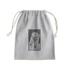 保護猫ベニとハクのリーゼントビールハク Mini Drawstring Bag