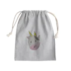 こどもnoの牛くん Mini Drawstring Bag