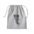 モグラノアナのウーパールーパーのコロ(♂) Mini Drawstring Bag