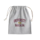 グラフィンのバカダ大学4 BAKADA UNIVERSITY Mini Drawstring Bag