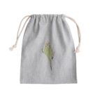 まめるりはことりのピタッとセキセイインコちゃん【まめるりはことり】 Mini Drawstring Bag