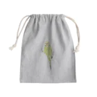 まめるりはことりのピタッとセキセイインコちゃん【まめるりはことり】 Mini Drawstring Bag