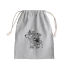 キナコ屋の鹿とキナコ Mini Drawstring Bag