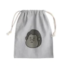 black_mikkaのうっほー君 Mini Drawstring Bag