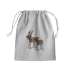 ももよりの立ち鹿 Mini Drawstring Bag