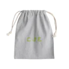 CUE_のCUE... Mini Drawstring Bag