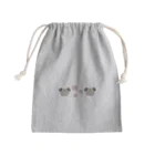 yunyunuのくまきち Mini Drawstring Bag