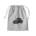 サメ わりとおもいの黒っぽいタクシー Mini Drawstring Bag
