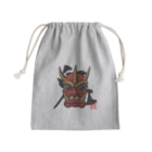 ももよりの餅割鬼面 Mini Drawstring Bag
