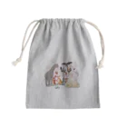 麦穂動物園の麦穂動物園　ロゴ無し Mini Drawstring Bag