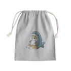 mofusandのサメにゃん Mini Drawstring Bag