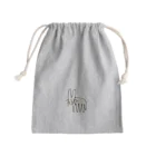 tamago_nekoのたまごねこ(白) Mini Drawstring Bag