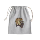 ロシアの動物園のマダライタチ Mini Drawstring Bag