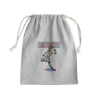 nidan-illustrationの"ROLLER DERBY" Mini Drawstring Bag