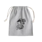 nidan-illustrationの"TRANSPORTATION" Mini Drawstring Bag