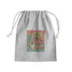 nidan-illustrationの"SURF & WARP" Mini Drawstring Bag