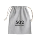 chidyの502 BAD GATEWAY Mini Drawstring Bag