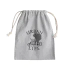 nidan-illustrationの"URBAN LIFE" #1 Mini Drawstring Bag