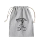 nidan-illustrationの"SWEET STEEL Cycles" #1 Mini Drawstring Bag