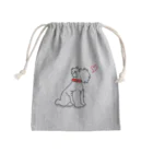 リカ蔵～rikagura～のさだくろうシルエット Mini Drawstring Bag