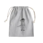 半紙半生のパキケファロサウルスくん Mini Drawstring Bag