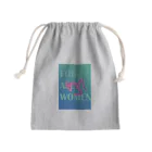 Yuta YoshiのAll for women1 Mini Drawstring Bag