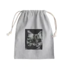 hanaishiの猫 Mini Drawstring Bag