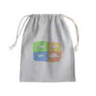 ミラー小雪のすやすやどうぶつ Mini Drawstring Bag