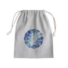 polluxの青い宝石 Mini Drawstring Bag