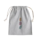 momomo_omiの恐竜うごうご Mini Drawstring Bag