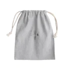 ねこのパン屋さんの雪うさぎと女の子 Mini Drawstring Bag