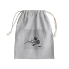 アサリのBlack Rose Mini Drawstring Bag