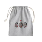 市松寿ゞ謡のGOHOMEおかめ Mini Drawstring Bag