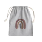 katrina36のブラウンレインボー Mini Drawstring Bag