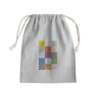 然屋【zen-ya】のカラフルタイル Mini Drawstring Bag