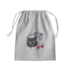 イラスト MONYAAT のCT107 もじゃもじゃ★ぱっふん*wanwanwanA Mini Drawstring Bag