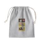 さかたようこ / サメ画家の＼3コマ絵本／カレーライスとおサメさん〜１ Mini Drawstring Bag