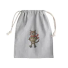 NoenoeMagicのピザニャンコ Mini Drawstring Bag