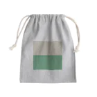 リューカデンドロンのクリーム&グリーン Mini Drawstring Bag