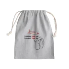 K′z SHOPの飛べないペンギンはただのペンギン Mini Drawstring Bag