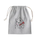 イラスト MONYAAT のやるき、あります Mini Drawstring Bag