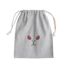 Danke Shoot Coffeeのフクロウサギ（赤目） Mini Drawstring Bag