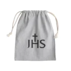 DRIPPEDのnomina sacra-ノミナ・サクラ-ロゴ Mini Drawstring Bag