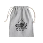 スリーオースパイスのシバタキビ(黒ロゴver.) Mini Drawstring Bag