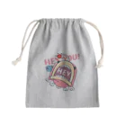 イラスト MONYAAT のHEY YOU!*釣れたかもA* Mini Drawstring Bag