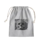 youhei-houjouのthe  skull Mini Drawstring Bag